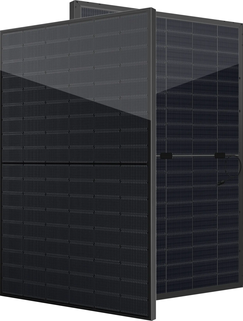 Denim All Black Glas Glas Bifacial